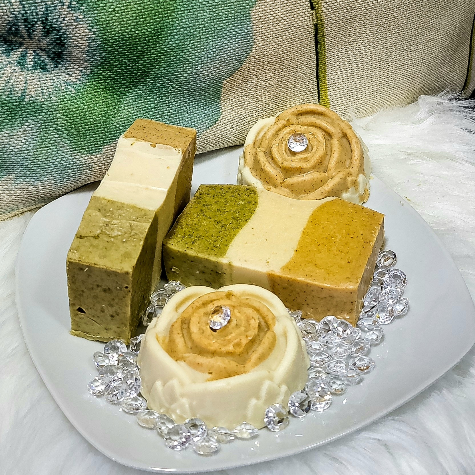 Turmeric & Moringa Goat Milk Soap Bar  5oz